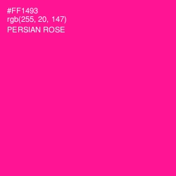 #FF1493 - Persian Rose Color Image